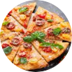 Pizza de Tomates Cherry